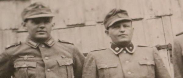 drei Fotos - Soldaten der SS - Totenkopf  , Verfügungstruppe